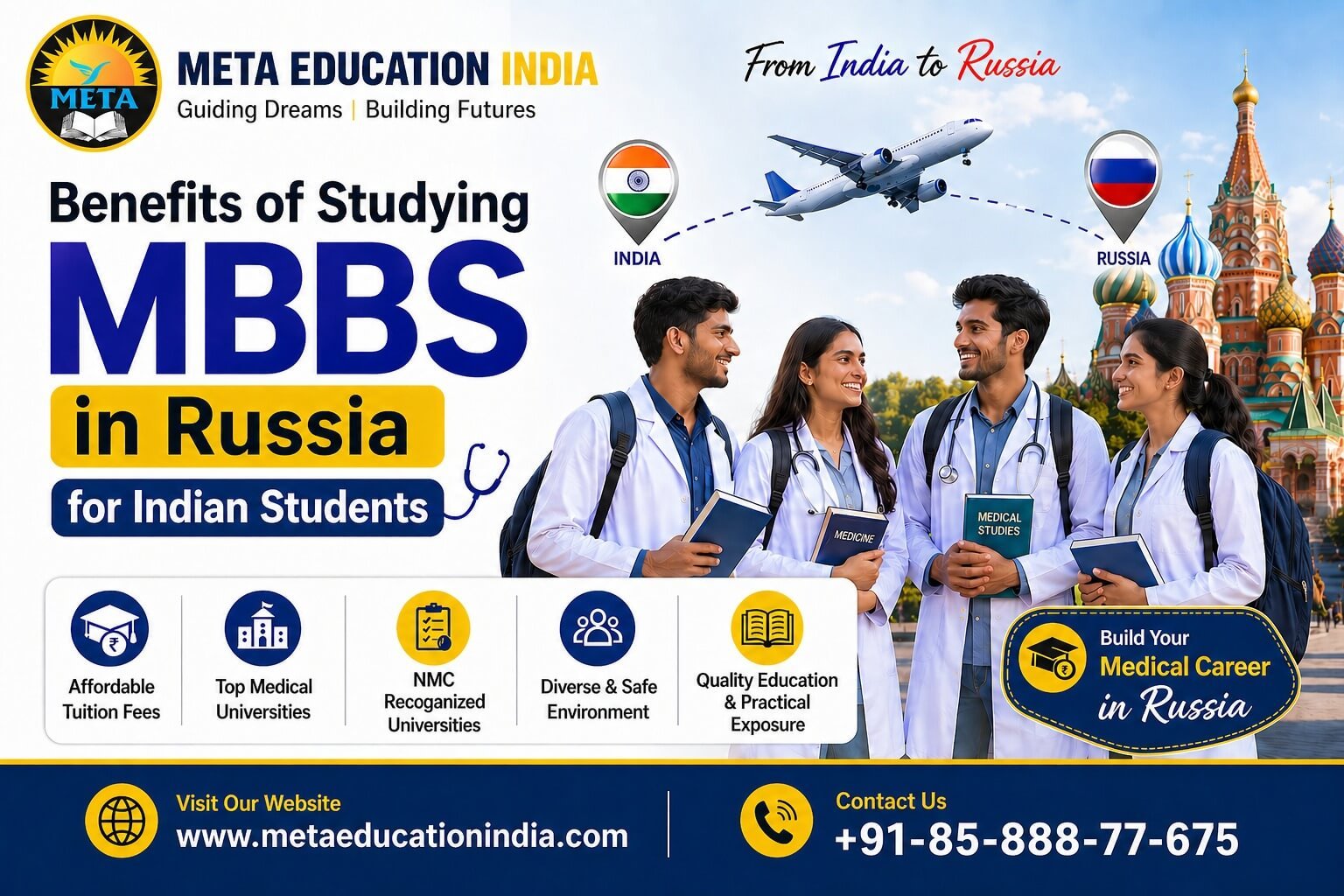 Benefits of Studying Mbbs in Russia for Indian Students