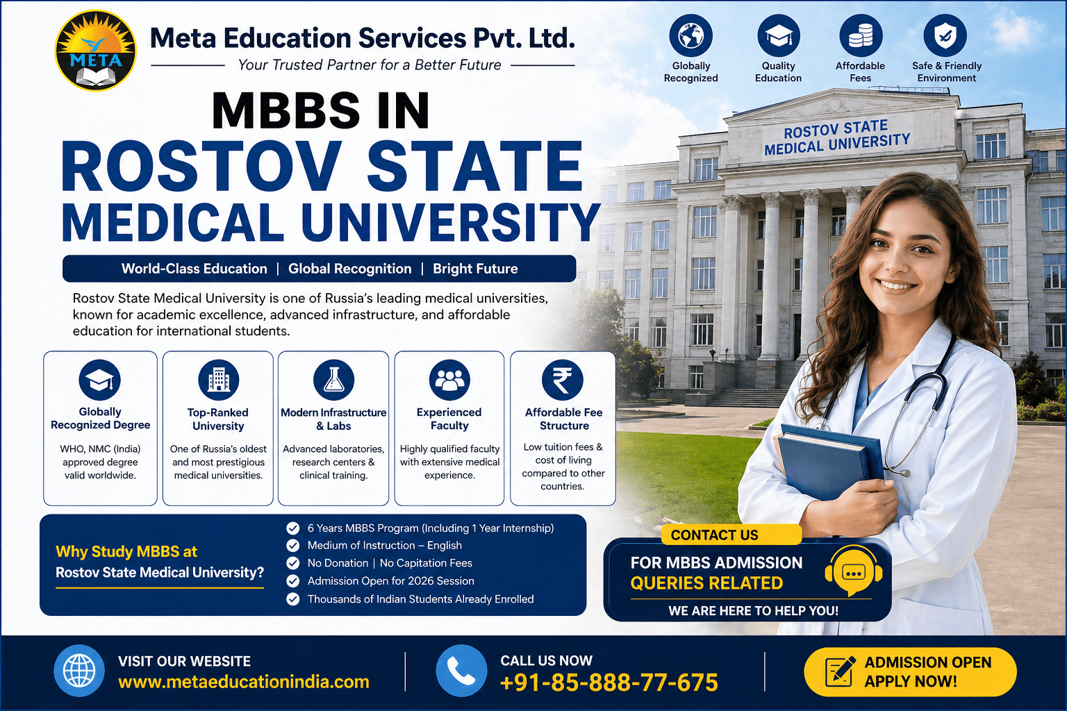 MBBS in Rostov state medical university