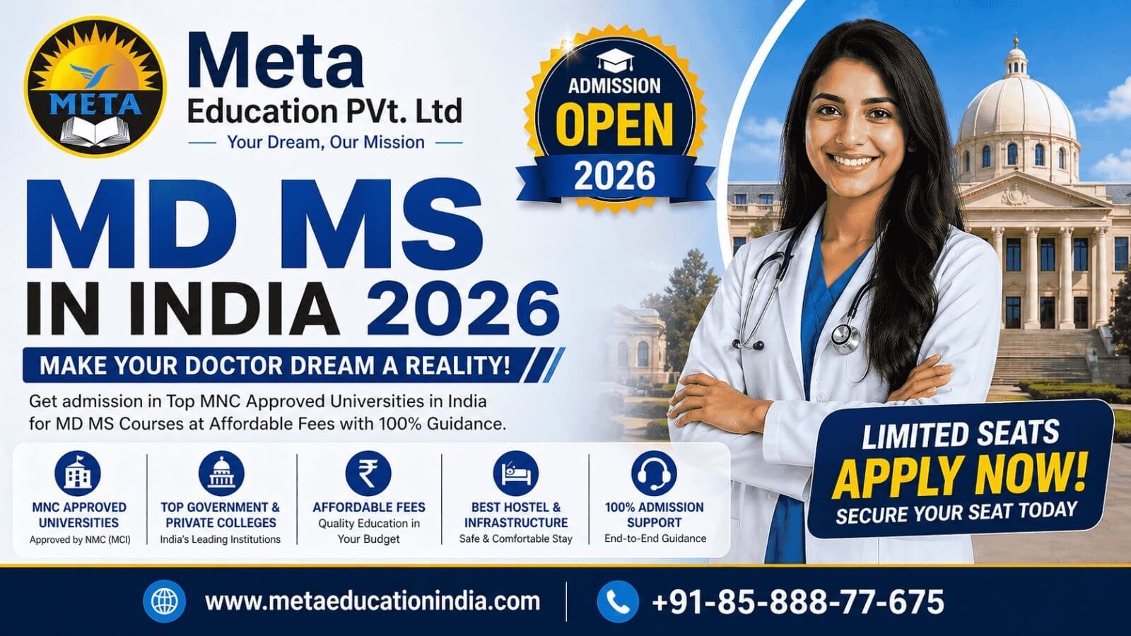 MD MS in India